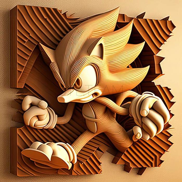 3D модель Гра Sonic Boom (STL)